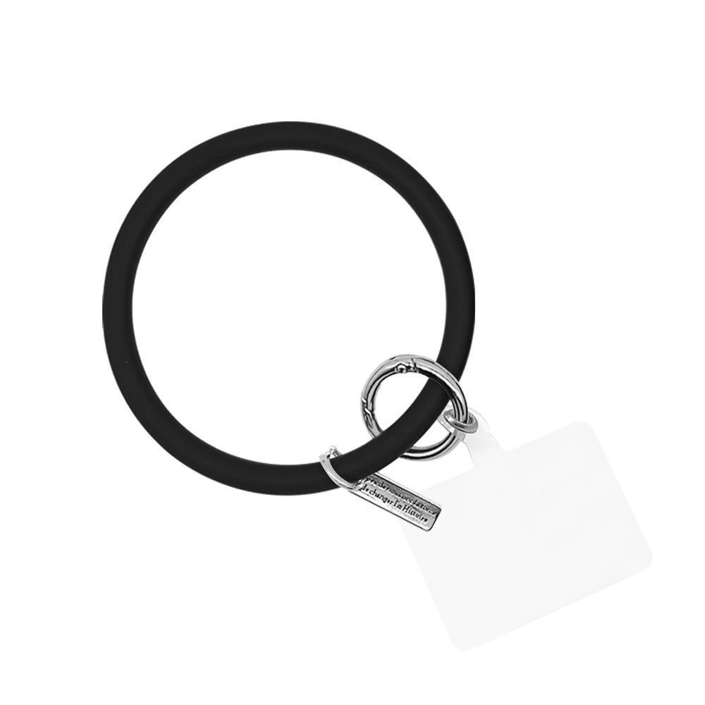 Wholesale Mobile Phone Anti-loss Silicone Heart-shaped Hanging Ring Key Chain